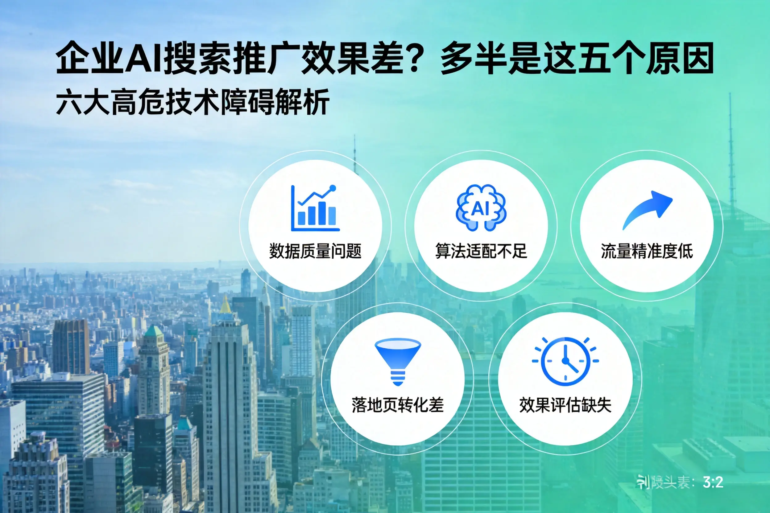 北塔企业AI搜索推广效果差？多半是这五个原因